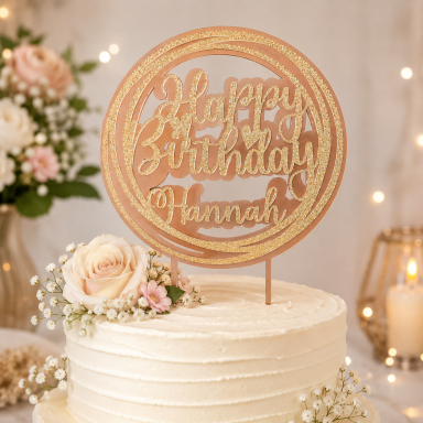 Happy Birthday topper £3.99