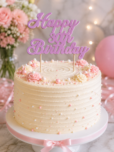 Happy Age Topper £2.99