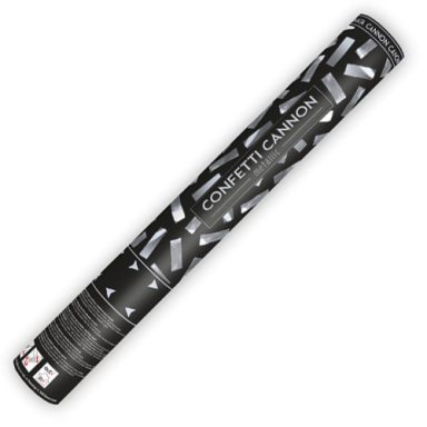 Metallic Silver Confetti Cannon Metallic Silver Confetti Cannon